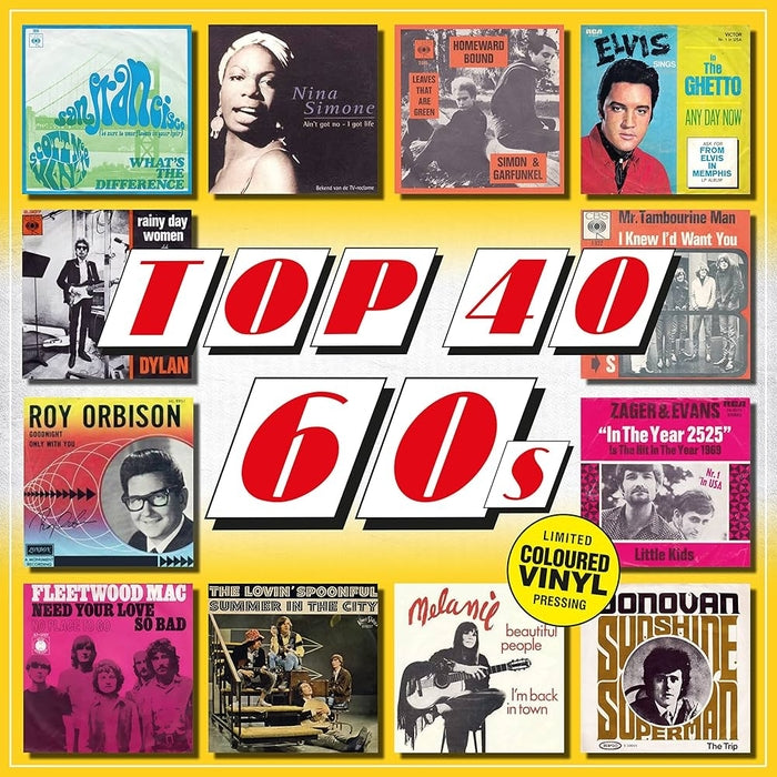 Various – Top 40 60s (Coloured vinyl)