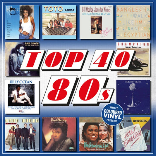 Various – Top 40 80s (Coloured vinyl)