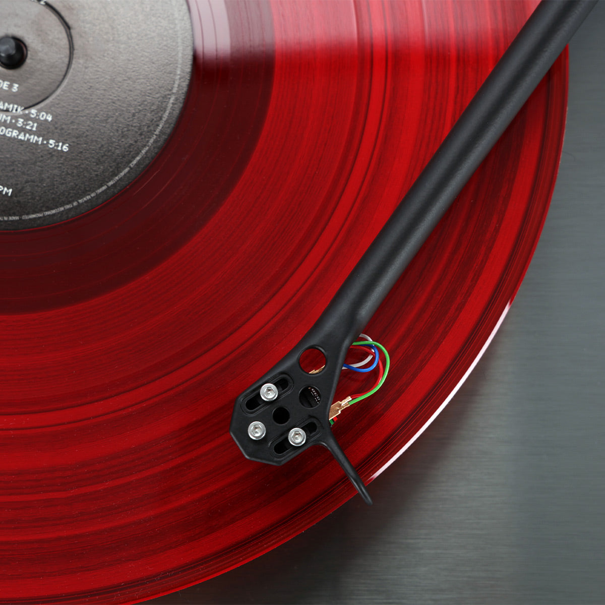 Rega Planar 3 RS Edition with Nd5 MM Cartridge (Brushed Metallic)