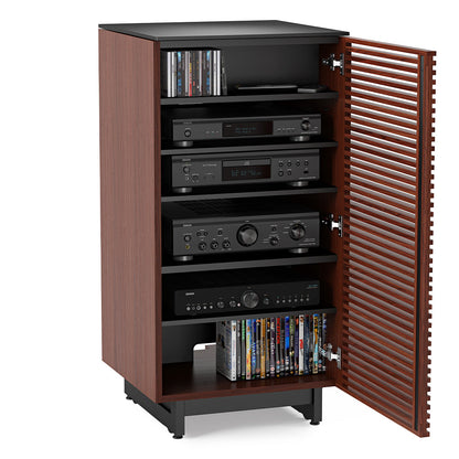BDI Corridor 8172 Audio Tower (Chocolate Stained Walnut)
