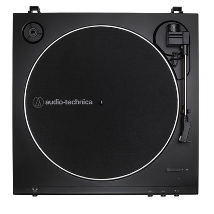 Audio-Technica AT-LP60X-BN Fully Automatic Belt-Drive Stereo Turntable (Brown/Black)