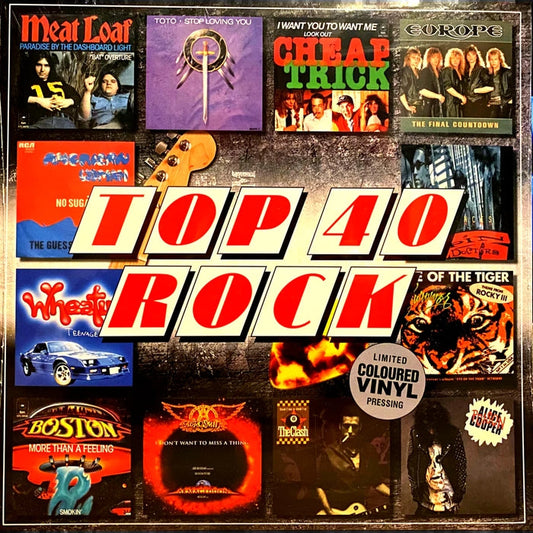 Various – Top 40 Rock (Coloured vinyl)