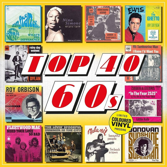Various – Top 40 60s (Coloured vinyl)