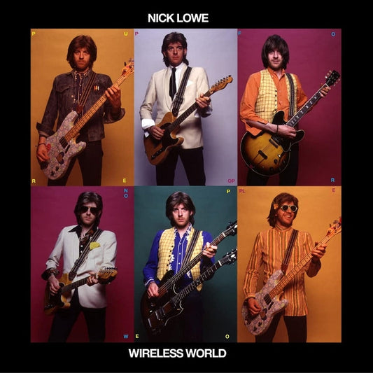 Nick Lowe – Wireless World (Transparent green with black swirl)