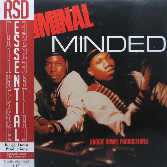 Boogie Down Productions – Criminal Minded (Silver vinyl)