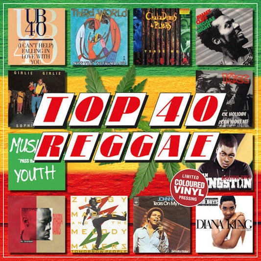 Various – Top 40 Reggae (Coloured vinyl)